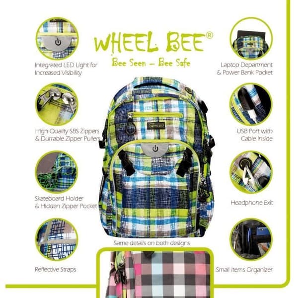 Ryggsäck - SCHILDKRÖT - Wheel Bee BACKPACK Generation Z-väska