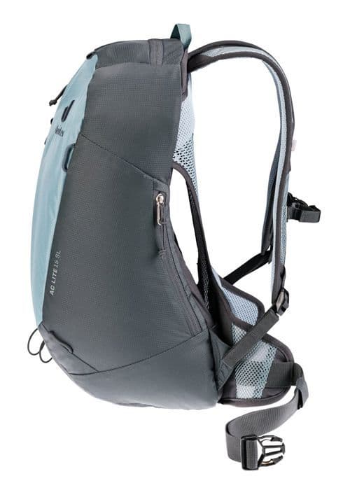Vandringsryggsäck - deuter - AC Lite Backpack 15 SL - Dam - Mörkgrå/blå - 15L