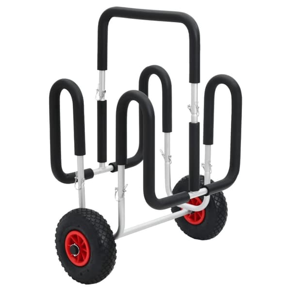 vidaXL SUP vogn for 2 surfebrett 90 kg aluminium