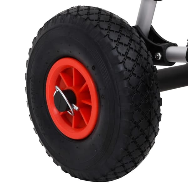 vidaXL SUP vogn for surfebrett sammenleggbar 45 kg aluminium
