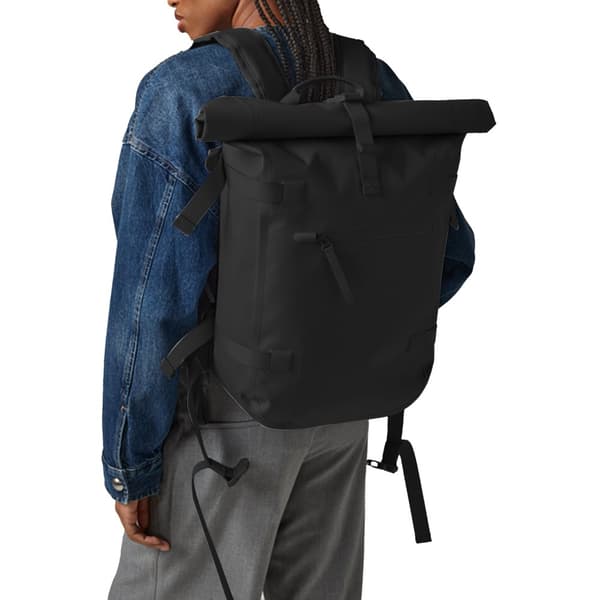 Quadra Tailored Luxe Roll Top Backpack