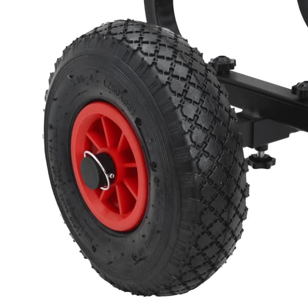 vidaXL Kajakktralle 90 kg aluminium