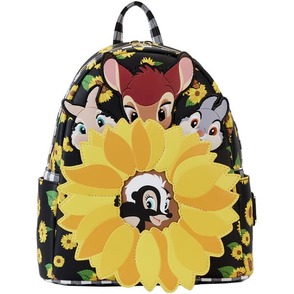 Loungefly Sunflower 26 Cm Bambi Backpack Gul
