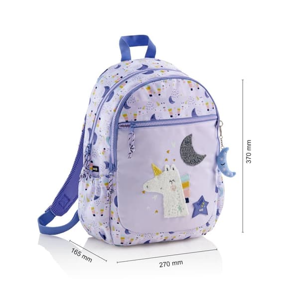 Skoletaske, Unicorn, 14L
