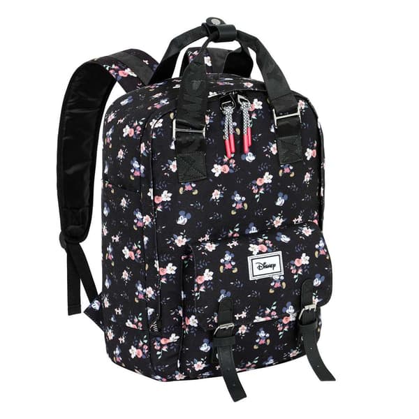 Disney Ryggsäck Mickey Mouse Nature Peach Flerfärgad