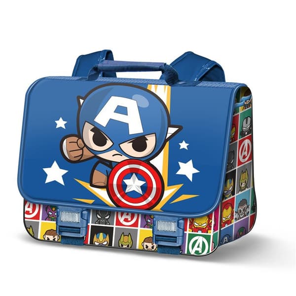 Disney Kapten Amerika Ryggsäck Punch Cartable 2.0 Flerfärgad