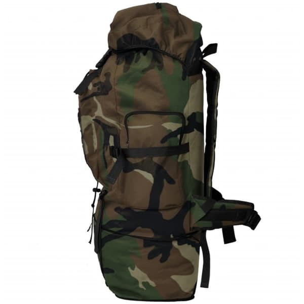 The Living Store Militærygsæk XXL 100 l Camouflage -  Rygsække