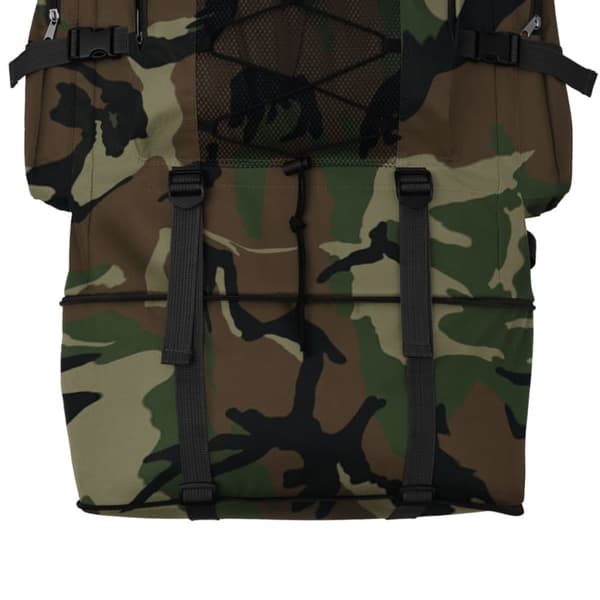 The Living Store Militærygsæk XXL 100 l Camouflage -  Rygsække