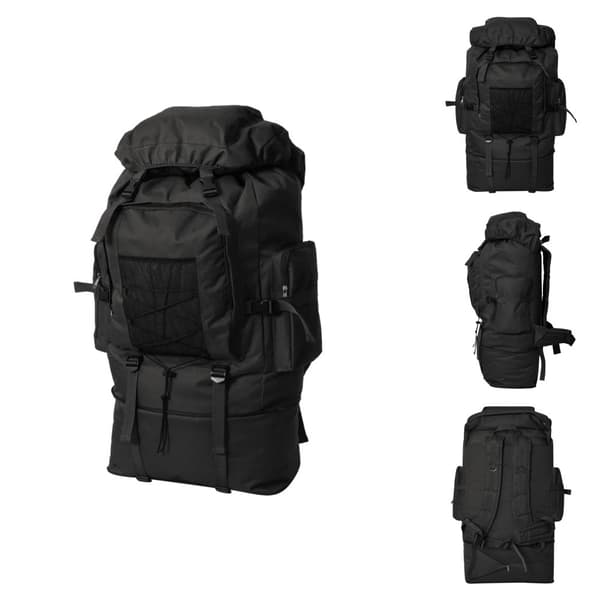 Rygsække - Living rygsæk i army-style XXL 100 l sort