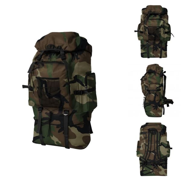 Rygsække - Living Militærygsæk XXL 100 l Camouflage