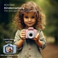 Miniatyrbild 3 av 7: Inter Sales Denver KCA-1340 rosa barnkamera (112150000200)