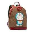 Pikkukuva 2 / 9: Pre-owned Gucci Micro GG Supreme Doraemon Backpack Brown