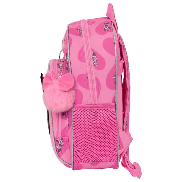 Safta Spædbarn Rygsæk 34 Cm Minnie Mouse Loving Rosa