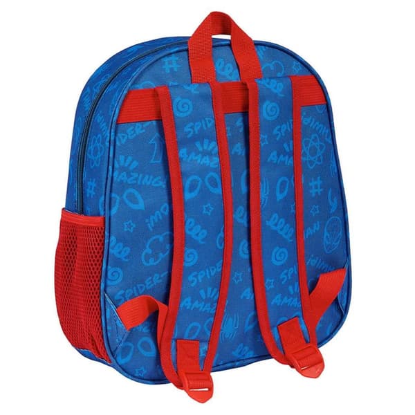 Spider-Man Childrens/Kids Contrast Backpack
