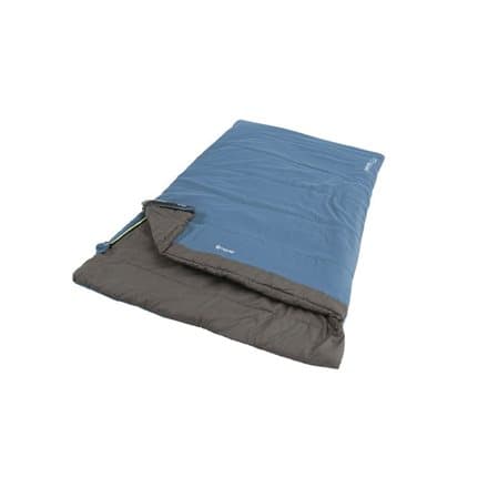 Outwell | Celebration Lux Double | Sleeping Bag | 225 x 140 cm | 2 way open - auto lock, L-shape