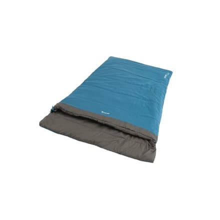 Outwell | Celebration Lux Double | Sleeping Bag | 225 x 140 cm | 2 way open - auto lock, L-shape