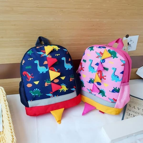 Dinosaurie Ryggsäck - Barn - Anti-Förlorad - Rosa - Förskola