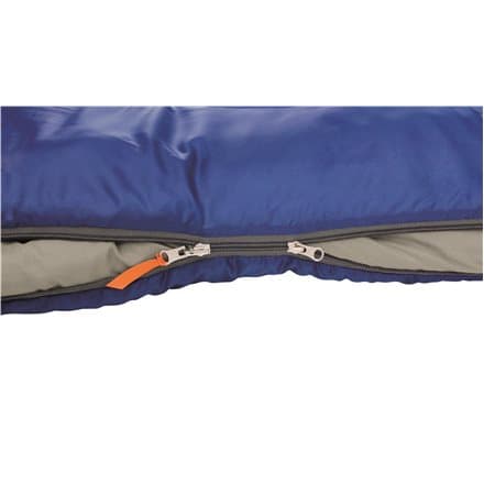 Easy Camp Cosmos Blue Sleeping Bag, Blue | Easy Camp | Cosmos | Sleeping bag | 210x75 cm | +22/+8/-5 °C | Two-way open-end, autolock