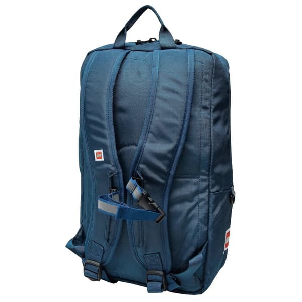 LEGO Brick 1x2 Backpack 20204-0140, för Pojke, Ryggsäck, marinblå