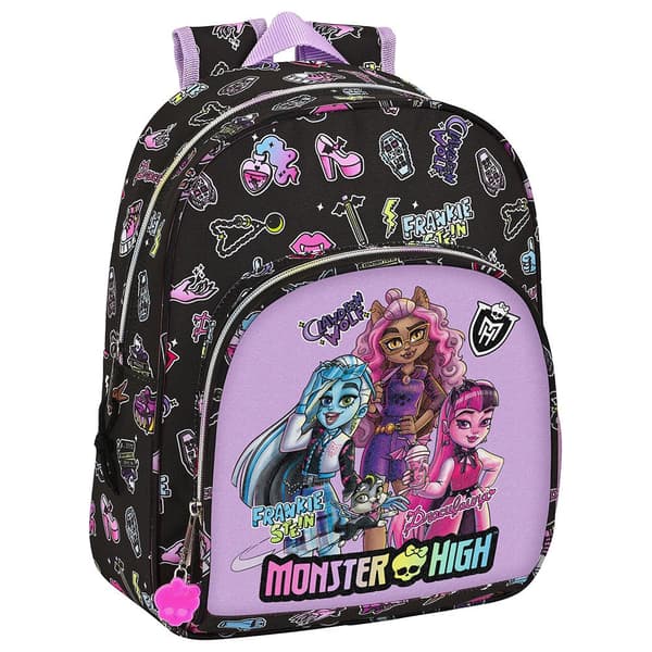 Safta Monster High Creep Rygsæk 34 Cm Flerfarvet