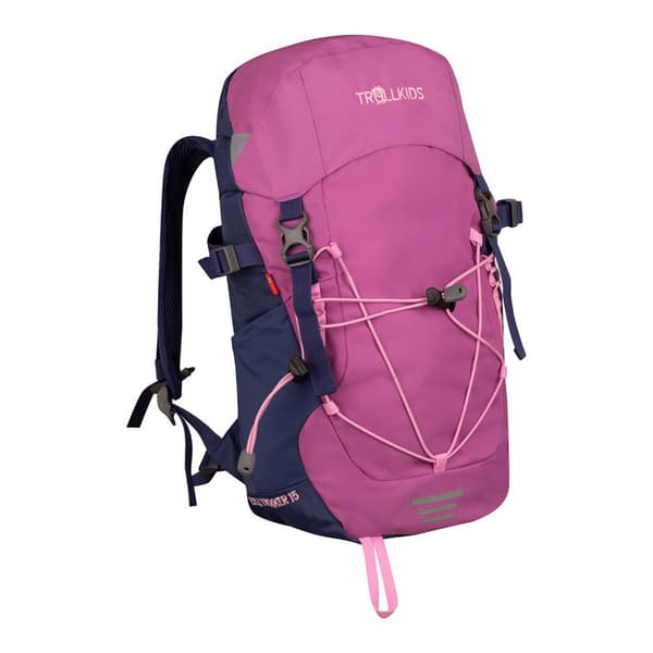 Trollkids Fjell 15l Rygsæk Rosa