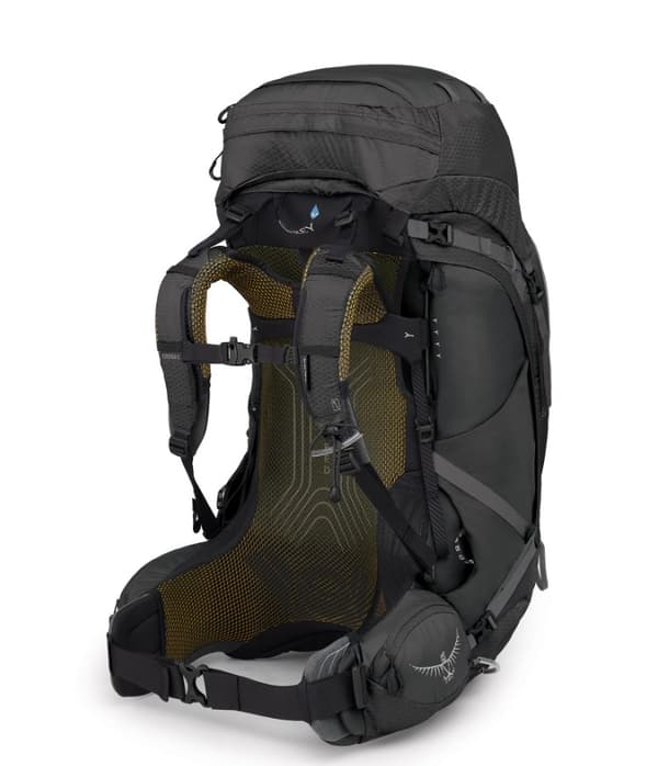 Retkeilyreppu Osprey Atmos AG 65 musta S/M