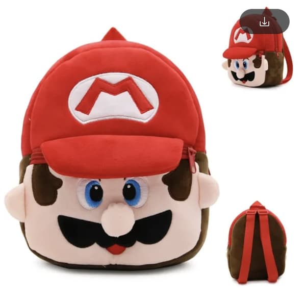 Mario Ryggsäck För Barn Mario