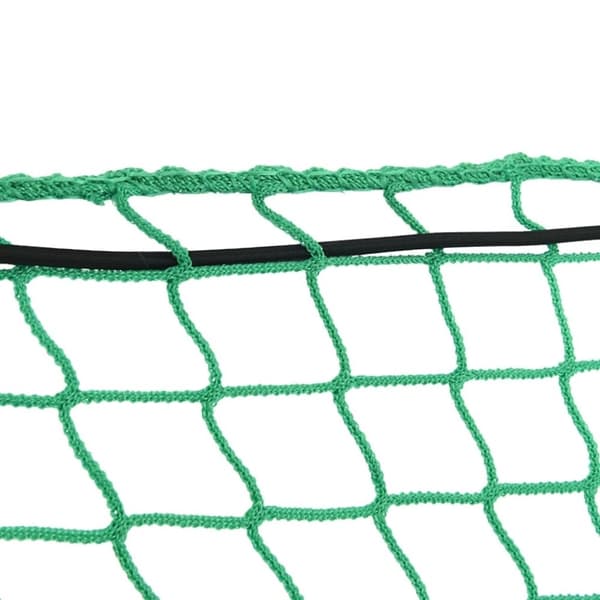 vidaXL Lastnät med elastiskt rep grön 6x3,5 m PP