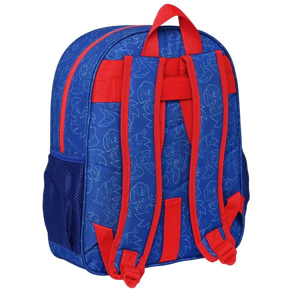 Safta Sonic ´´let´s Roll´´ Junior-ryggsäck 38 Cm Blå