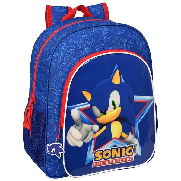 Safta Sonic ´´let´s Roll´´ Junior-ryggsäck 38 Cm Blå