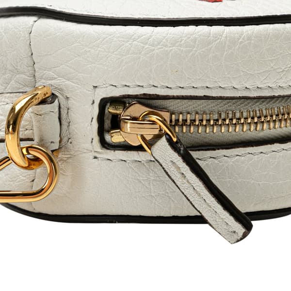 Pre-owned Fendi x Fila Mania Packable Backpack White
