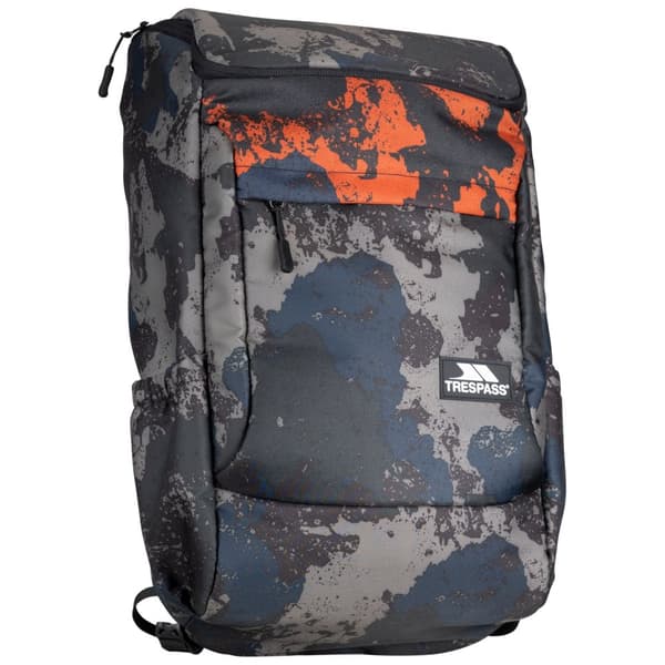 Trespass Skail Casual Backpack Grey/Blue/Black One Size