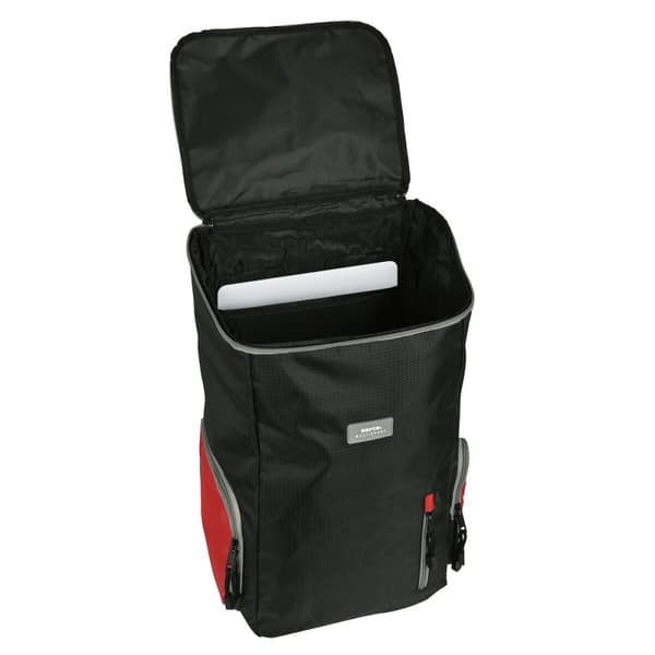 Ryggsäck Safta Multisports Svart Röd Sportig 28 x 50 x 22 cm