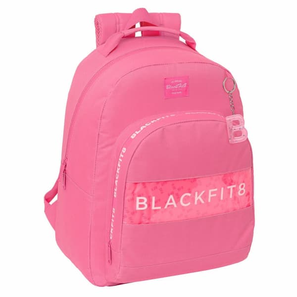Skolryggsäck BlackFit8 Glow up Rosa (32 x 42 x 15 cm)