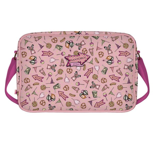 Skolväska Gorjuss Carousel Lax (35 x 26.5 x 10.5 cm)