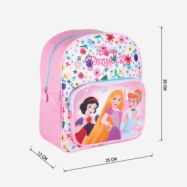 Skoletaske Disney Princess Pink 25 x 30 x 12 cm