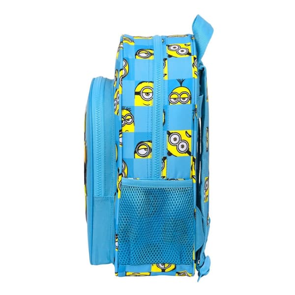 Koululaukku Minions Minionstatic Sininen 26 x 34 x 11 cm