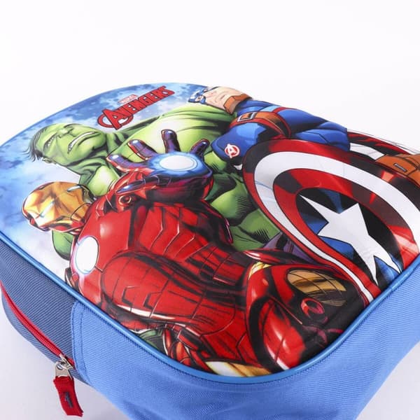 Koululaukku The Avengers Sininen (25 x 31 x 10 cm)