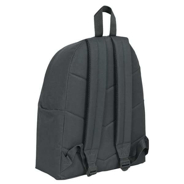 Skoletaske Safta 33 x 42 x 15 cm Grå