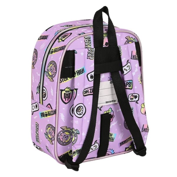 Skoletaske Monster High Best boos Syren 22 x 27 x 10 cm