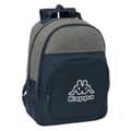 Miniatyrbillede 1 af 3: Skoletaske Kappa Dark navy Grå Marineblå 32 x 42 x 15 cm