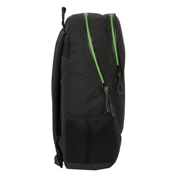 Skoletaske Kappa Black Sort 32 x 44 x 16 cm