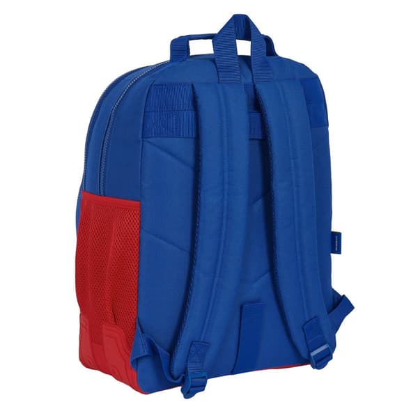 Koululaukku F.C. Barcelona Sininen Punaruskea 32 x 42 x 15 cm