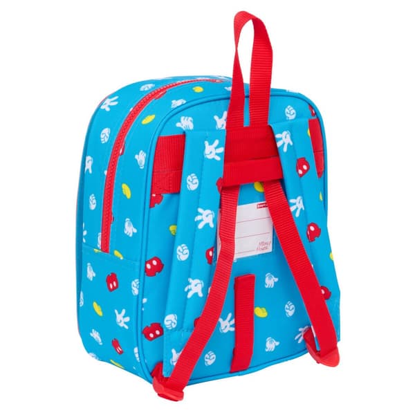 Lasten laukku Mickey Mouse Clubhouse Fantastic Sininen Punainen 22 x 27 x 10 cm