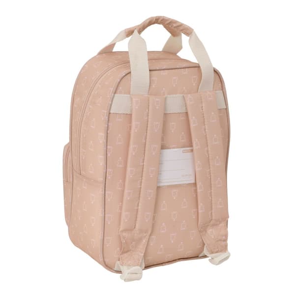 Skoletaske Sophie la Girafe Beige 20 x 28 x 8 cm