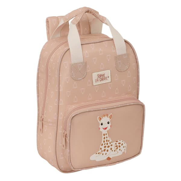 Skoletaske Sophie la Girafe Beige 20 x 28 x 8 cm