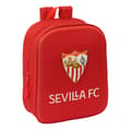 Miniatyrbillede 1 af 3: Skoletaske Sevilla Fútbol Club Rød 22 x 27 x 10 cm 3D
