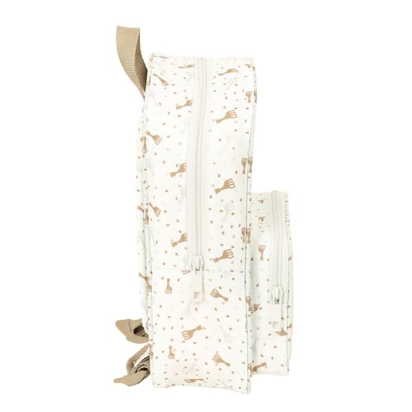 Skoletaske Sophie la Girafe Beige 20 x 28 x 8 cm