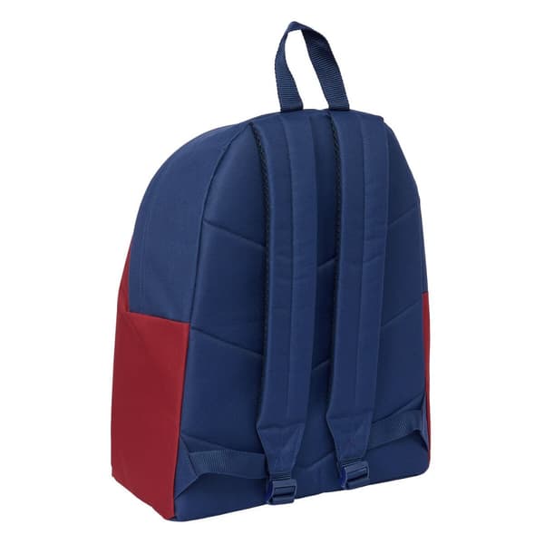 Skoletaske Kings League Jijantes Rødbrun Marineblå 33 x 42 x 15 cm