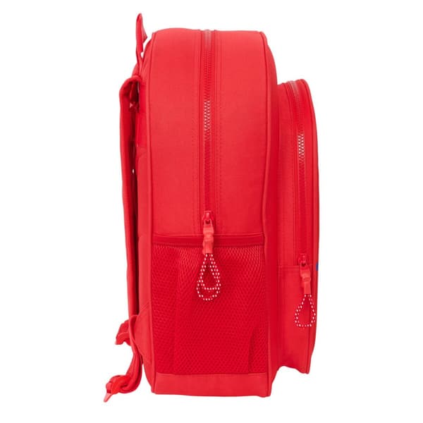 Skoletaske Atlético Madrid Rød 32 x 38 x 12 cm